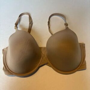 Joyspun Seamless Tan Underwire Bra Padded Size 38DD